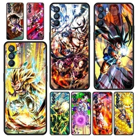 dragon ball son goku anime phone case for realme 8 7 6 pro c21 c3 c11 oppo a53 a52 a9 a54 a15 a95 reno7 se reno6 pro 5g z cover