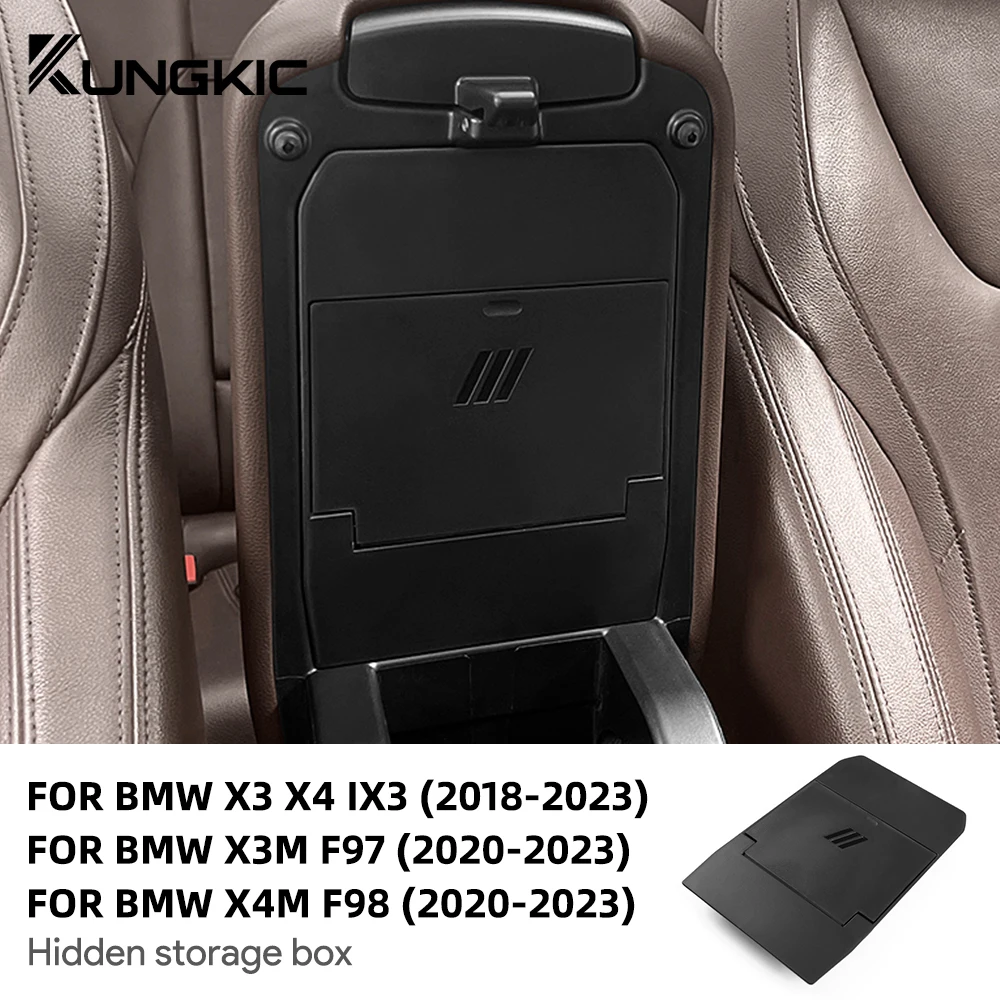 

Для BMW X3 G01 iX3 X4 G02 F97 2018 2019 2020 2021 2022 2023 автомобильный подлокотник скрытый ящик для хранения аксессуар для модификации салона автомобиля