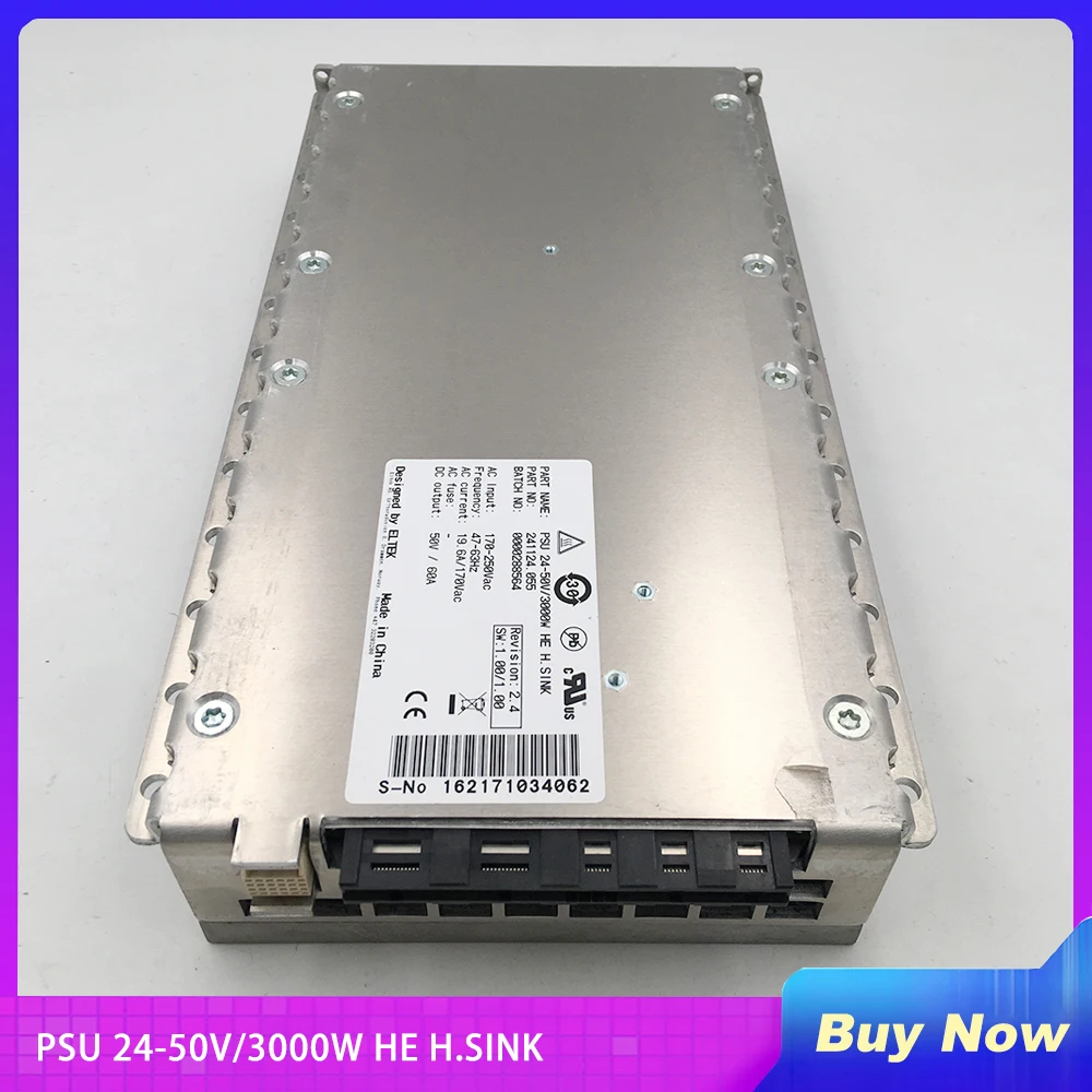 

For ELTEK PSU 24-50V/3000WHE H.SINK 50V60A Power Module 241124.055 Perfect Test