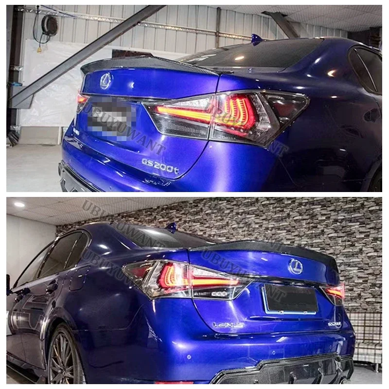 Задний спойлер багажника для LEXUS GS GS350 GS300 GS450 Спойлер 2013-2016 Высококачественный