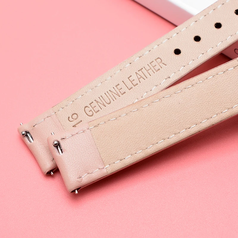 Ремешок кожаный быстросъемный для Omega Swatch спортивный браслет мужчин и женщин