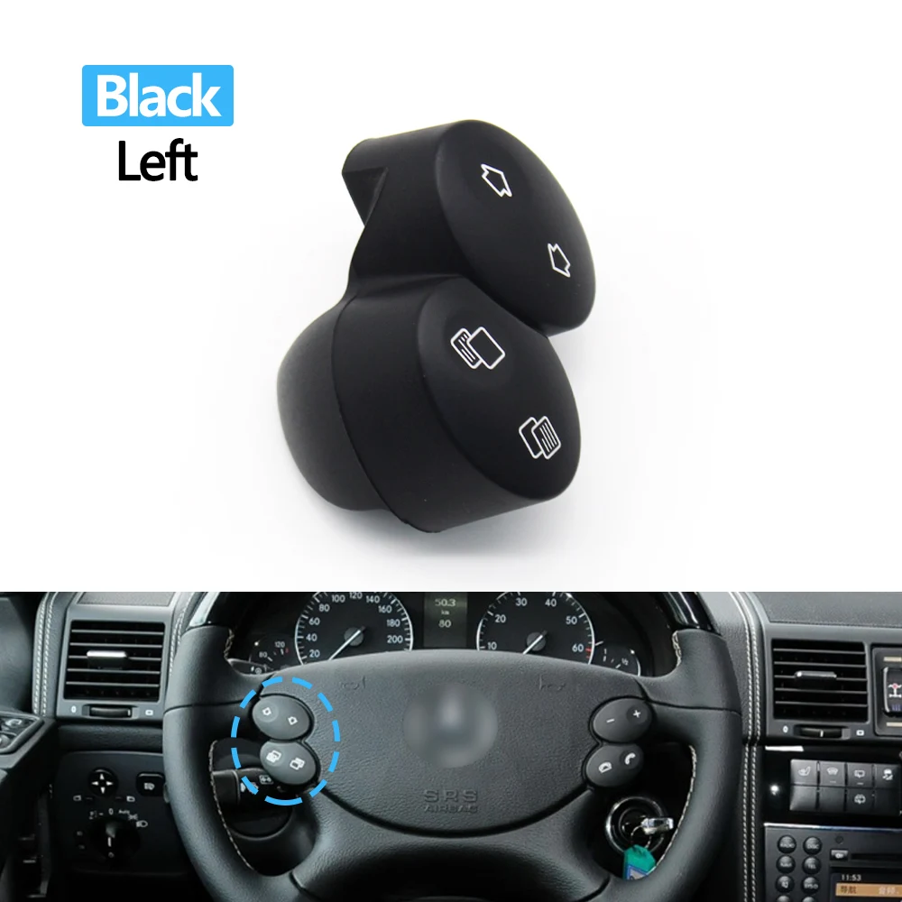 

Автомобильный левый и правый многофункциональный переключатель рулевого колеса кнопки управления для Mercedes Benz E G CLS W211 W463 W209 W219 2308202310