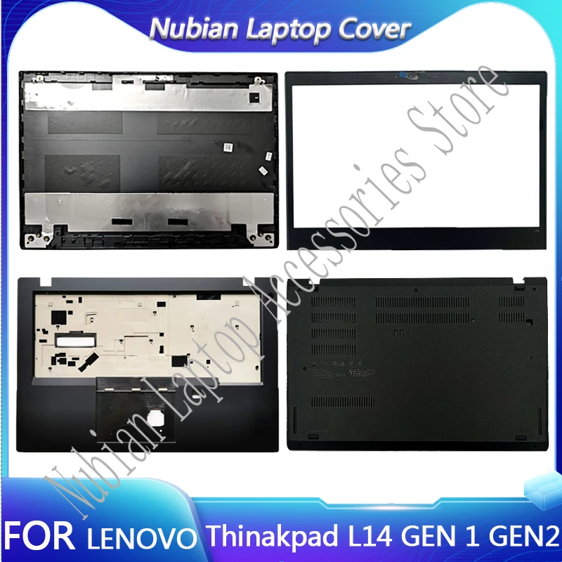 Задняя крышка для ноутбука Lenovo Thinakpad L14 GEN1 GEN2/Передняя панель/упор ладони/Нижняя