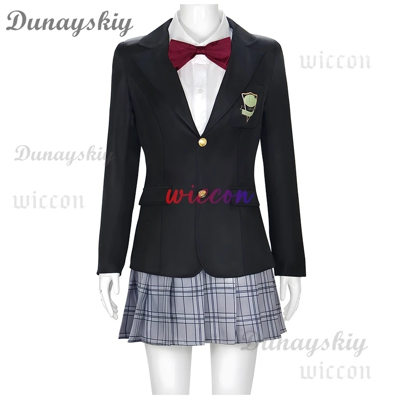 Halloween Gogo Yubari Cosplay Black Uniforms The Movies Kill Vol.1 Bill Costume Gogo's School JK Skirts For Woman