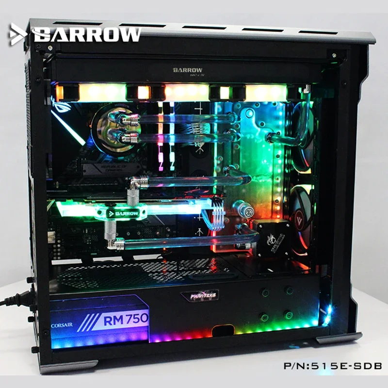 Barrow 515E-SDB платы Waterway для корпуса Phanteks 515E/515ETG LRC RGB v2 процессора Intel и здания с