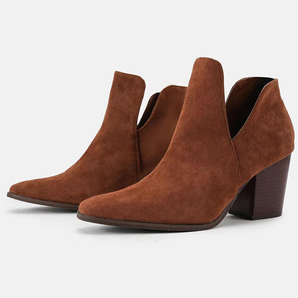 

Сапоги женские на высоком каблуке, базовые сапоги из экокожи, на платформе, шпильке, из флока, на резиновой подошве, для дождливой погоды