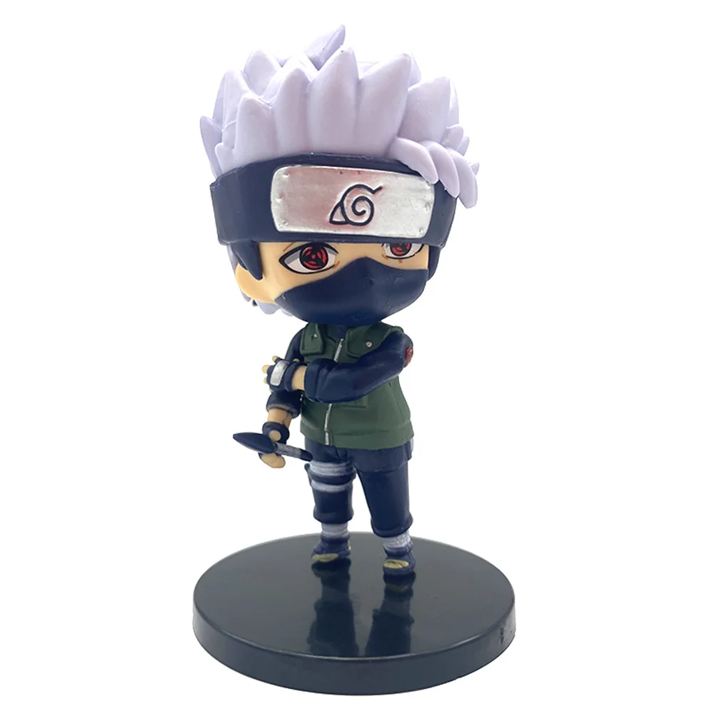 

Naruto Shippuden Action Figures Anime Hatake Kakashi figure Q Version PVC 10CM Model Doll Statue Collectible Toys kids Gift