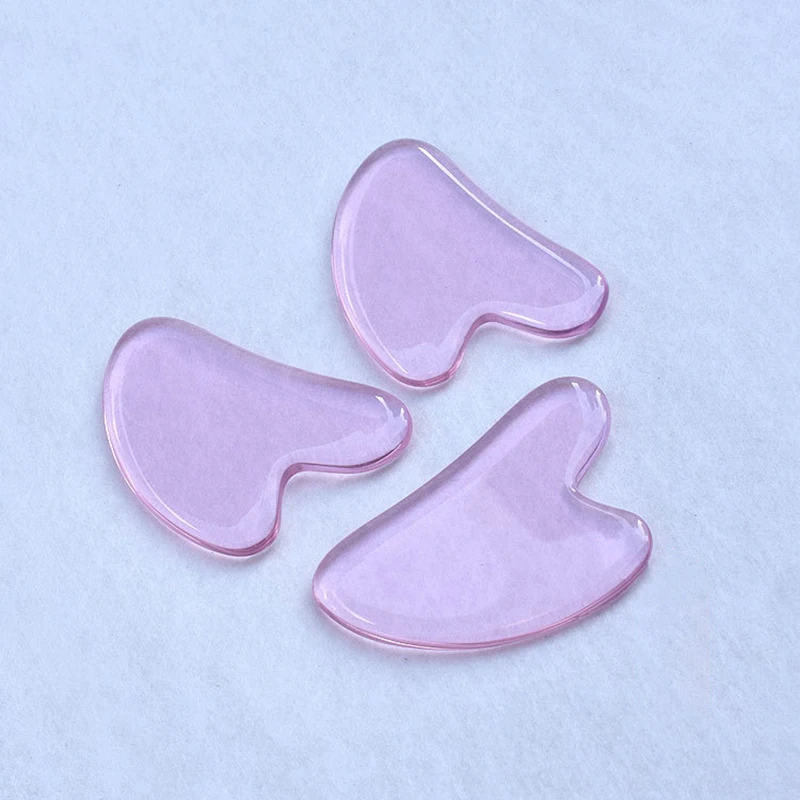 

Natural Heart Jade Gua Sha Stone Board Massage Plate Jade Face Scrapers Tools