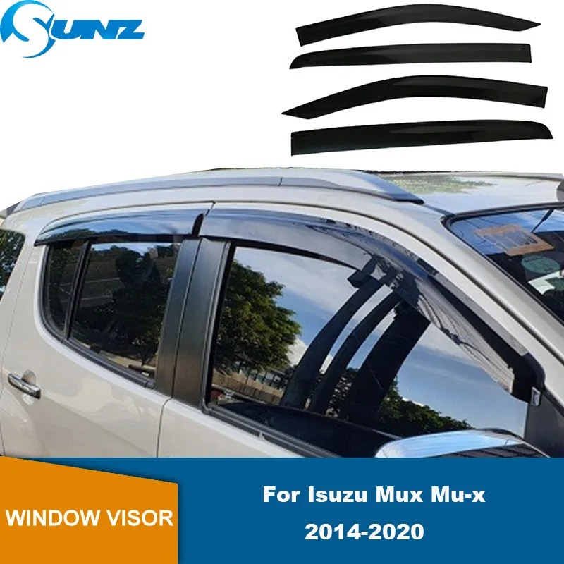 Weathershield For Isuzu Mux Mu-x 2014 2015 2016 2017 2018 2019 Car Side Window Wind Deflectors Vent Visors Sun Wind Rain Shield