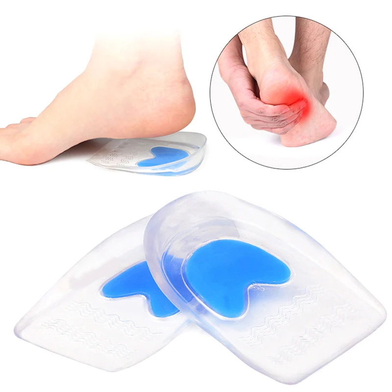 

1Pair Soft Shoe Insert Heel Cushion Feet Soles Relieve Foot Pain Protectors Support Shoes Pad Feet Care