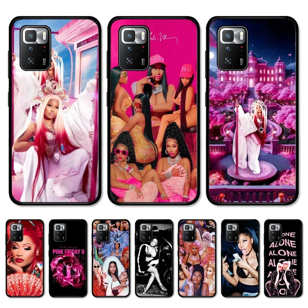 Hot Singer N-Nicki M-Minaj Phone Case For Redmi Note 4 X 5 A 6 7 8 T 9 9S 10 11 11S 11Epro Poco M3 Pro