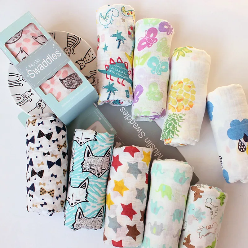 

Baby Muslin Cotton Gauze Wrapper Swaddle Towel Newborn Bath Towel Blankets Infant Bedding Swaddling Wrap For Babies Newborns