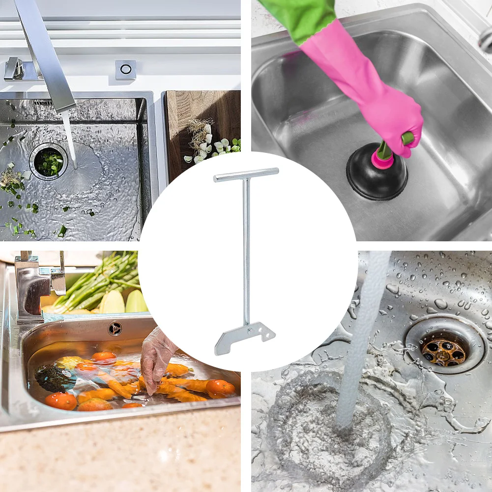 Ключ для уничтожения мусора ключ разведения удаляет засорение над раковиной