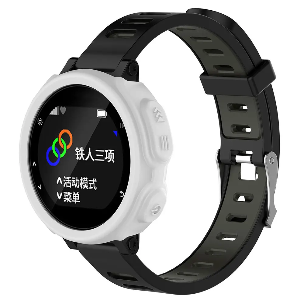 Силиконовый защитный чехол для смарт-часов Garmin Forerunner 235 735XT Sports Soft Tpu протектор