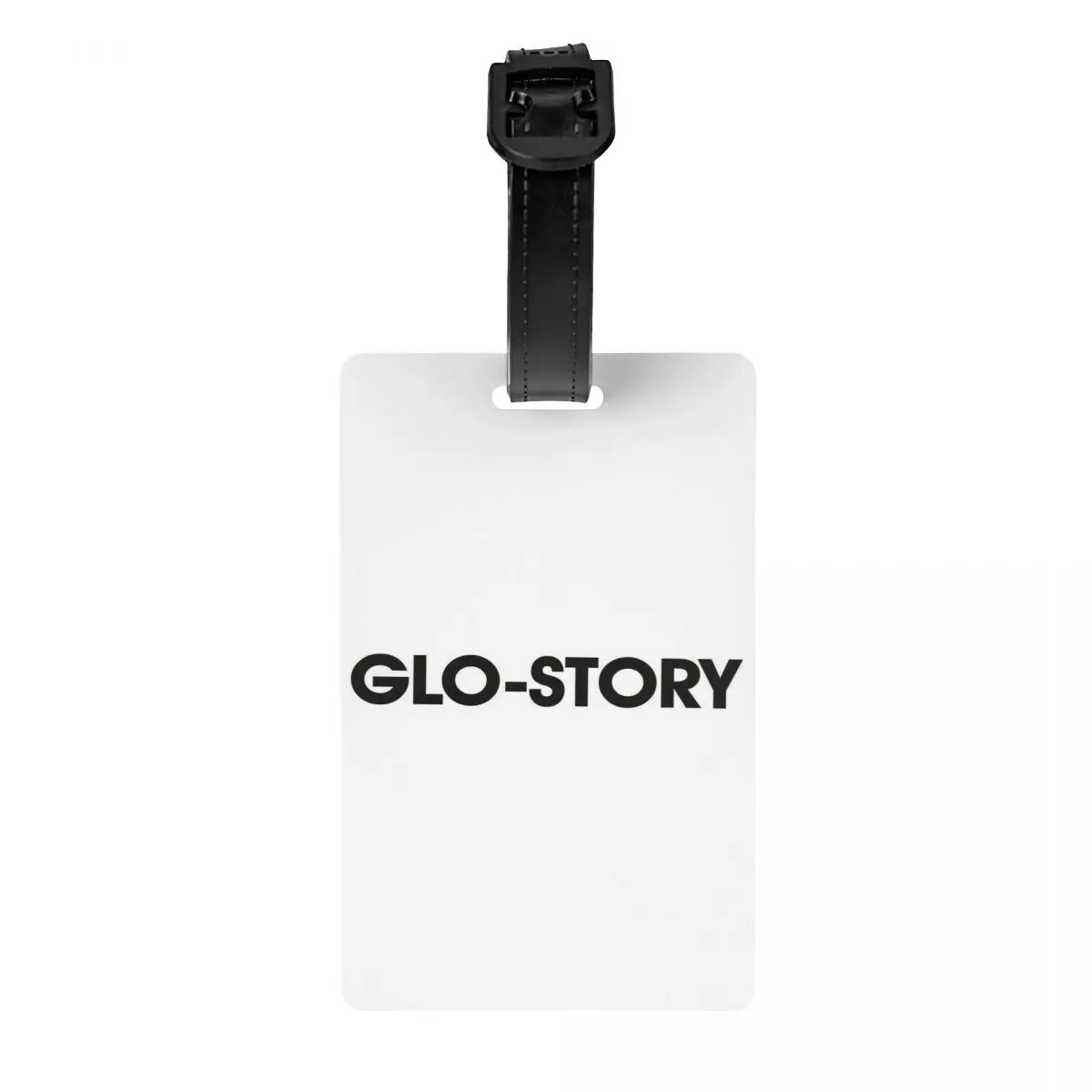 

Tie Glo Story Logo Luggage Tag for Travel Suitcase Privacy Cover ID Label
