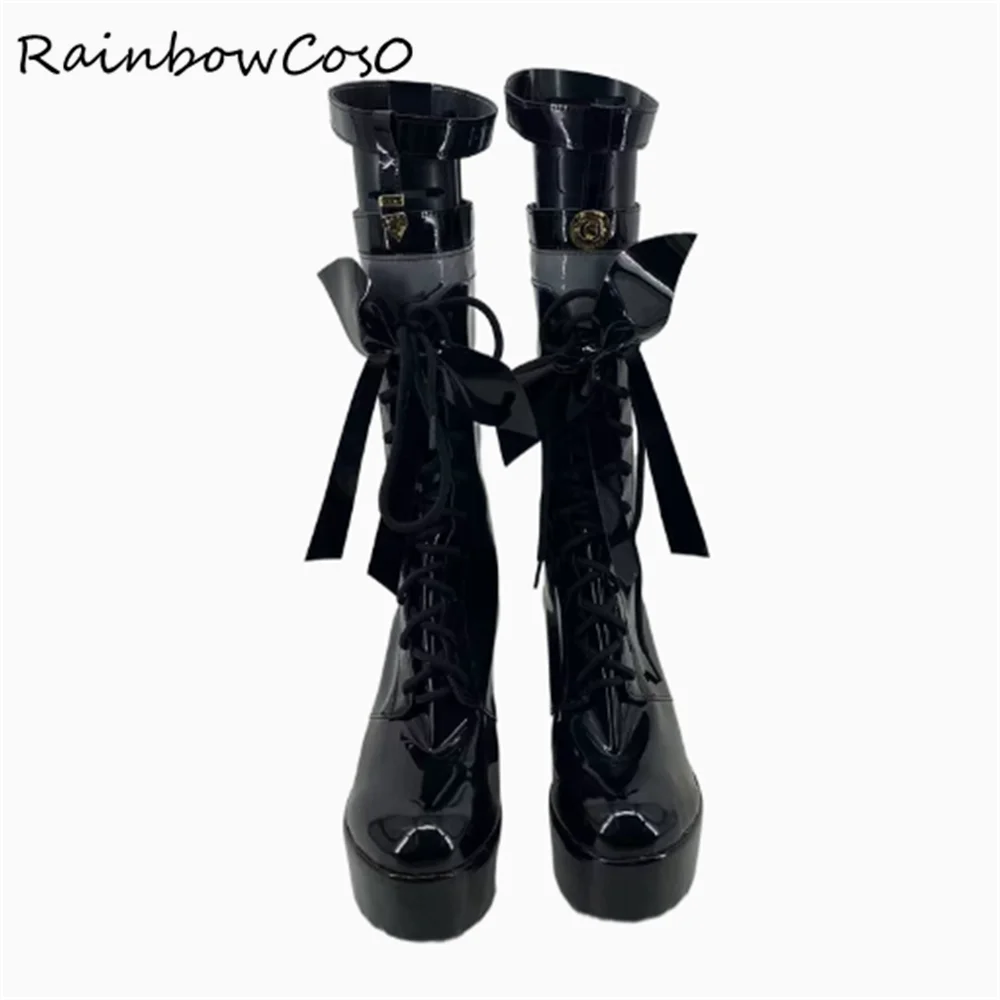 Hoshikawa sara виртуальный YouTuber VTuber косплей обувь сапоги игра аниме Хэллоуин RainbowCos0 W4291