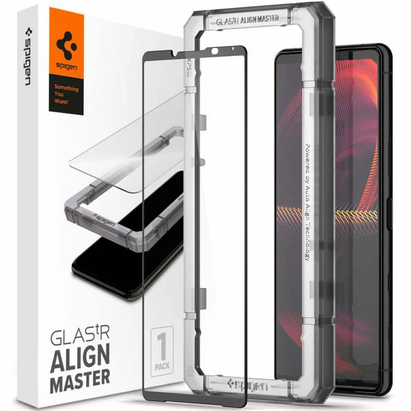 

Spigen Glastr Align Master Tempered Glass For Sony Xperia 5 III installation kit Screen Protector