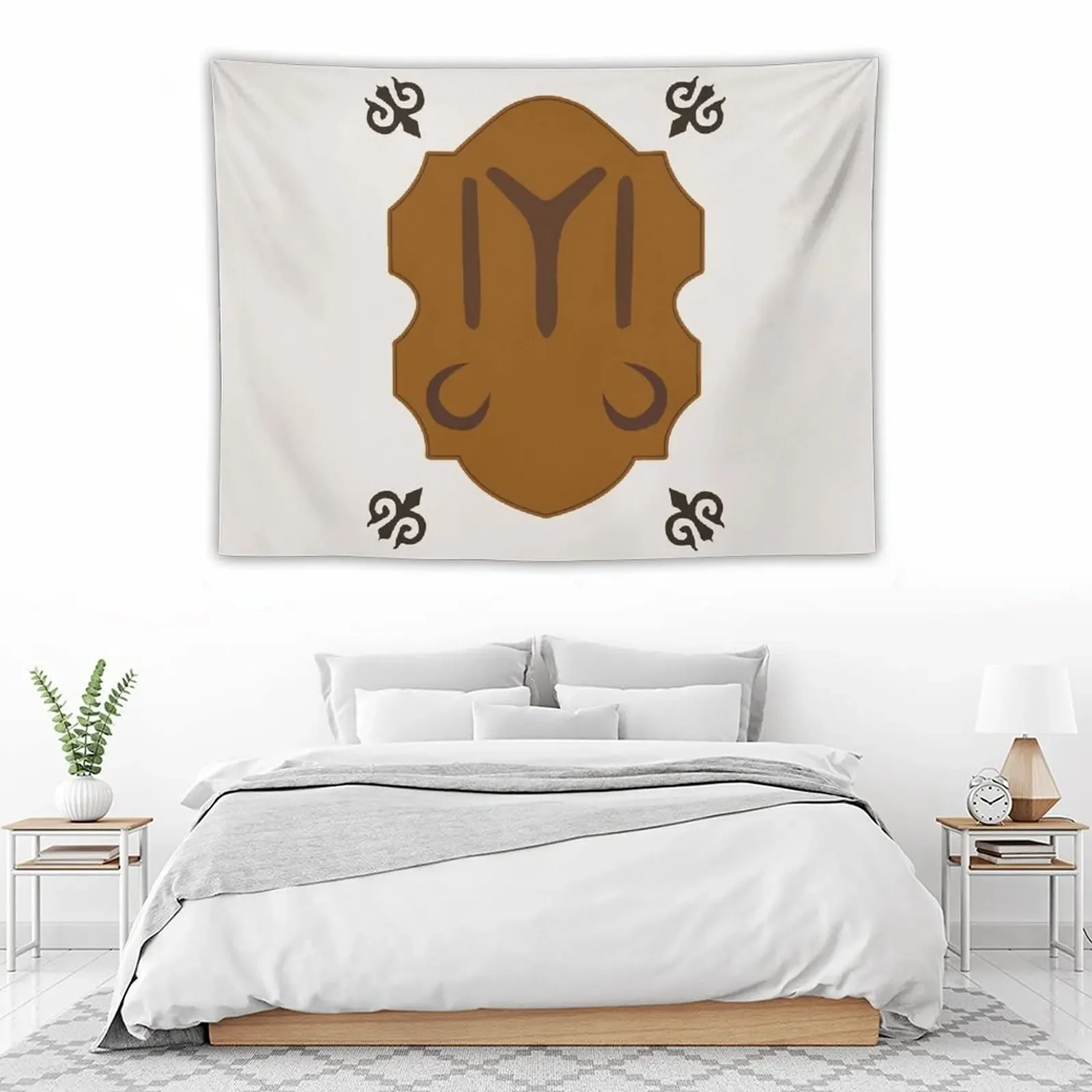 Гобелен Kayi Tribe - IYI с символом декоративные обои для комнат в эстетике милый