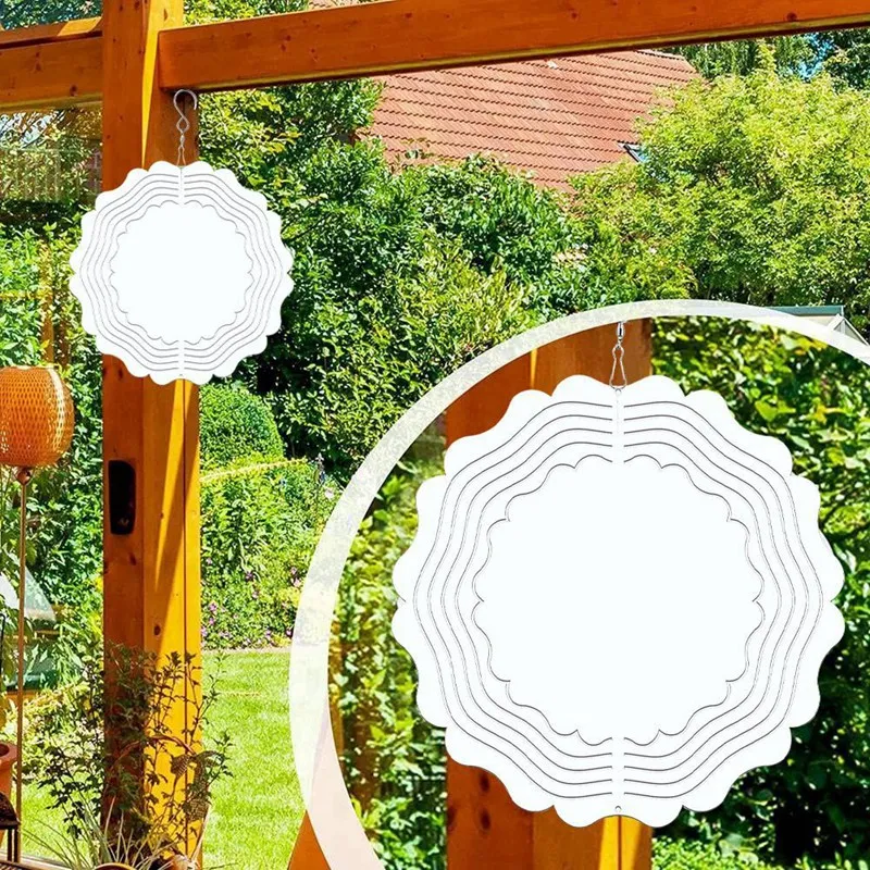 8 шт. заготовки для сублимационного ветрового спиннера 8-дюймовый ветровой