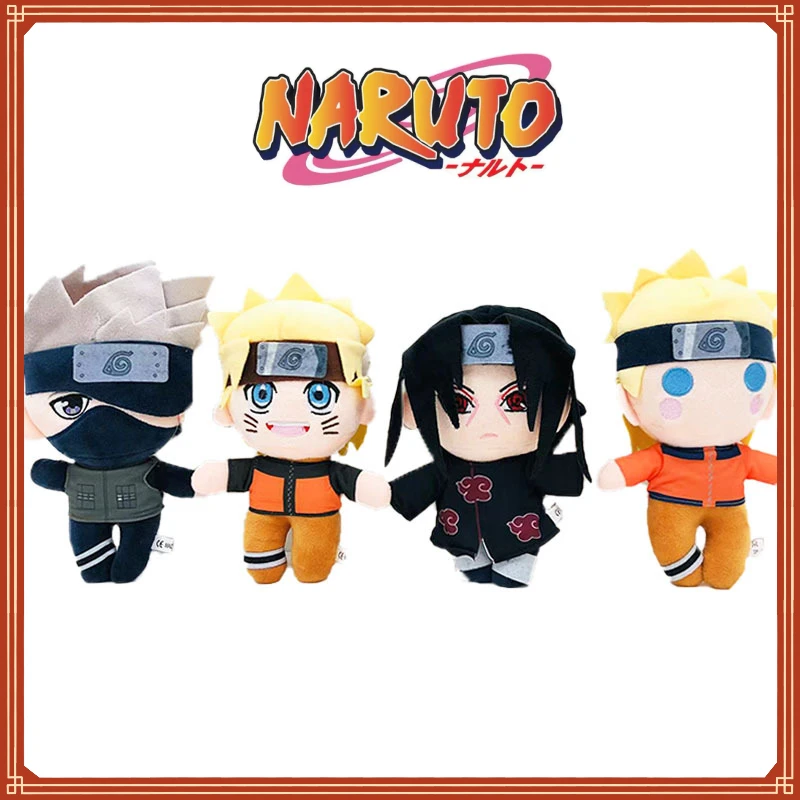 

2023 New Q Version Ninja Doll Naruto Hatake Kakashi Uzumaki Cute Plush Toy Doll Anime Peripheral Doll Children's Birthday Gift