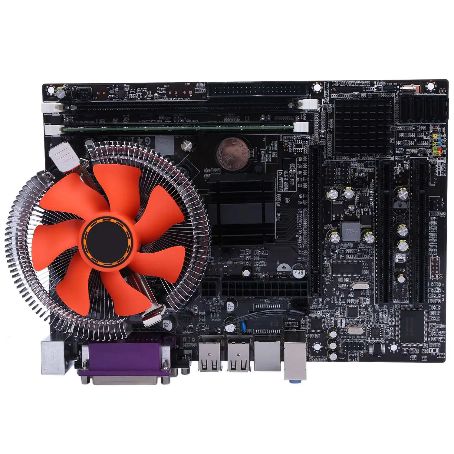 Десктопная материнская плата G41 для процессора Intel с четырехъядерным процессором