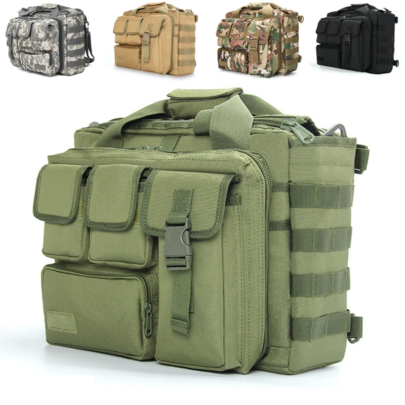 Military Tactical Laptop Handbag MOLLE 14 Inch NoteBook Comp