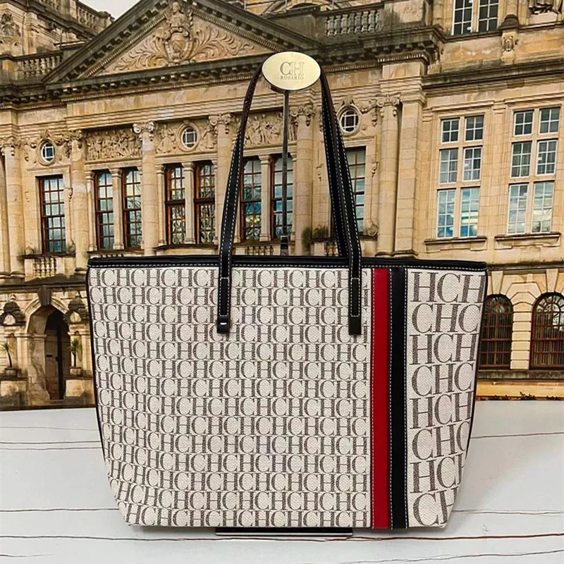 

CHCH HCHC 2023 новая женская сумка через плечо из натуральной воловьей кожи, вместительная сумка-тоут через плечо, кошелек и сумки, Роскошный диза...