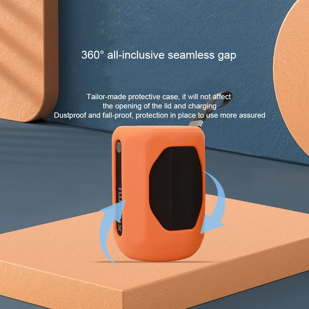 Силиконовый чехол для динамика Xiaomi Mini BT уличный Портативный Аудио изысканный и