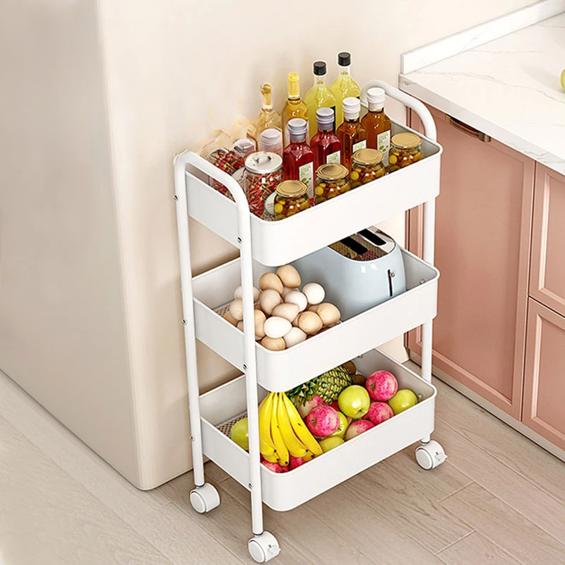 Кухонные вещи Острова Аксессуары для кухни Организуйте органайзеры Тележки