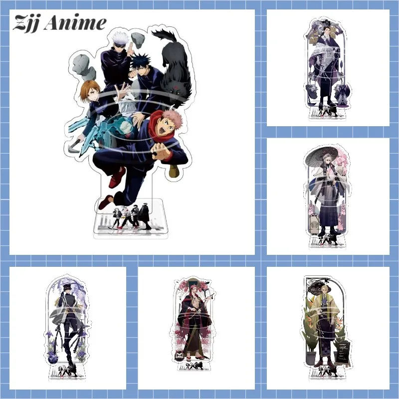

Anime Jujutsu Kaisen Cosplay Satoru Gojo Acrylic Stands Yoji Itadori Sakuna Megumi Character Model Desk Decor Collection Diaplay