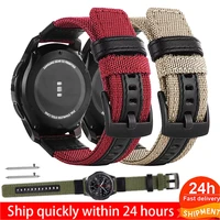 20 22mm band nylon strap for samsung galaxy watch3 41mm 45mm quick release bracelet for huawei watch gt 2 pro 46mm 42 watchband