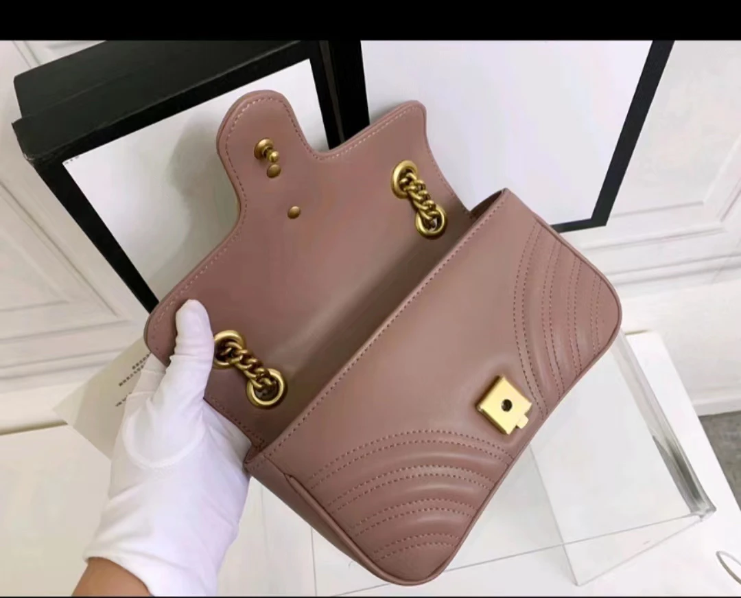 2023 New Ladies Handbag Designer Shoulder Bag Messenger Bag Luxury Brand Fashion High Quality Leather Bag