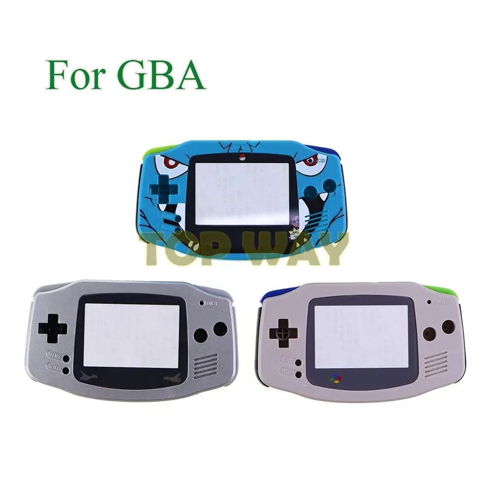 

1set Luminous Colorful Housing Shell for Nintendo Gameboy GBA Shell Hard Case With Screen Lens For Gameboy Advance Console