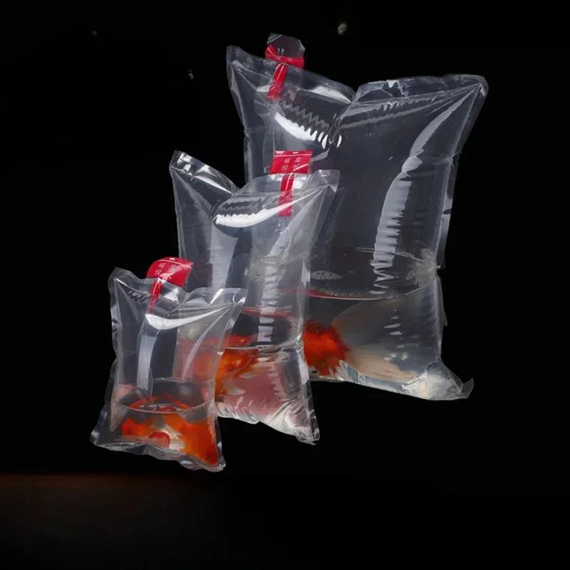 50 шт. надувная упаковочная сумка для аквариума живой рыба декоративная упаковка
