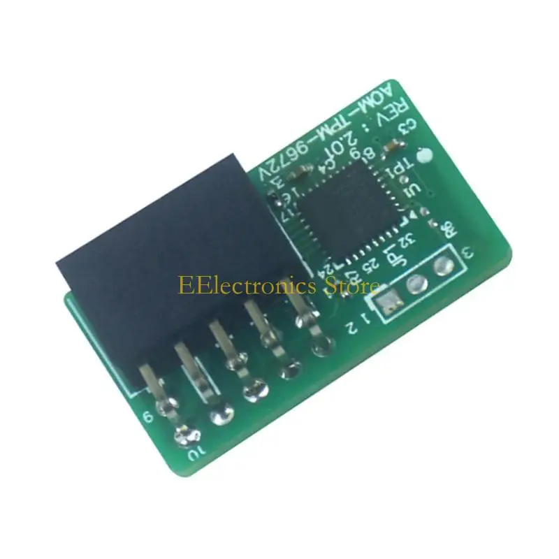 Фото B03C AOM-TPM-9672V TPM2.0 с 10-контактным SPI обеспечивает безопасность цифровой среды для материнских плат №2