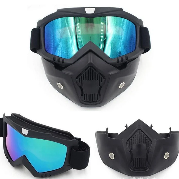 Мотоциклетные очки защитные для шлема внедорожника ветрозащитные маска лыжные |