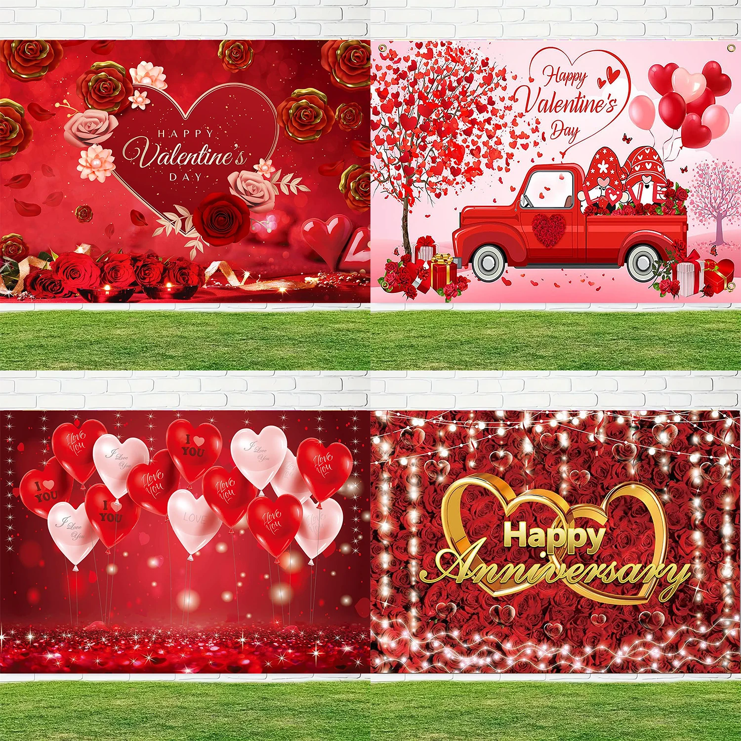 Фон на День святого Валентина роза сердце романтическая свадьба бакалавр