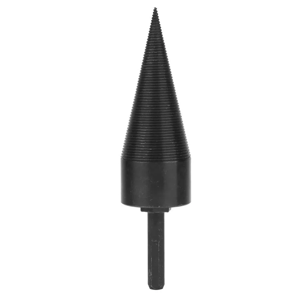 

Black Triangle Shank Firewood Split Drill Bit Chop Tool for Electric Drill (42mm) chopper
