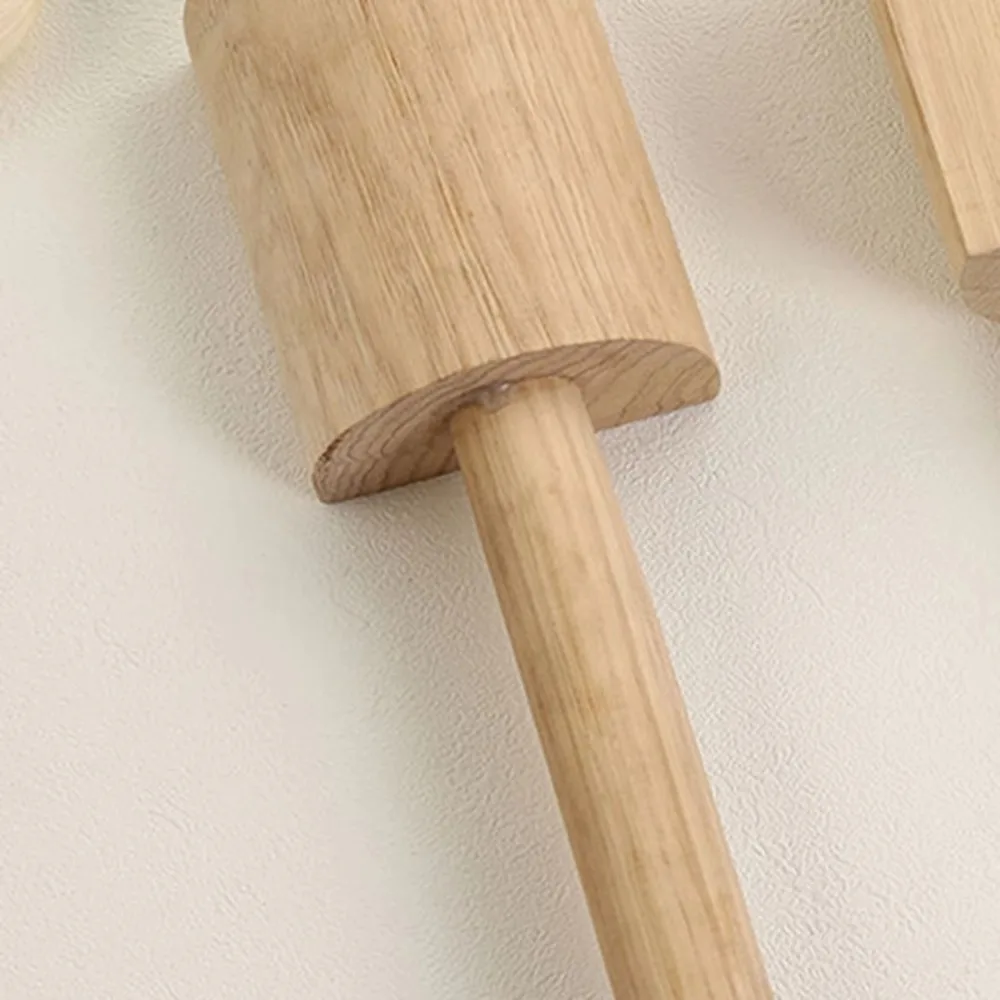 Деревянный грязевой молоток портативный с ручкой керамическая грязевая