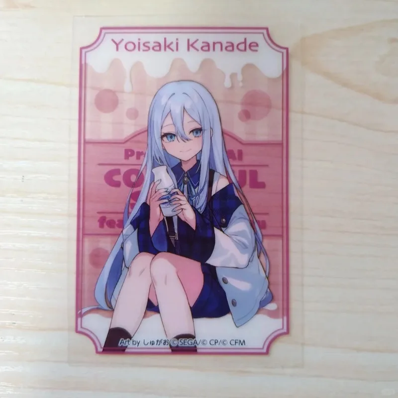 Прозрачная декоративная открытка для сцены Project Sekai