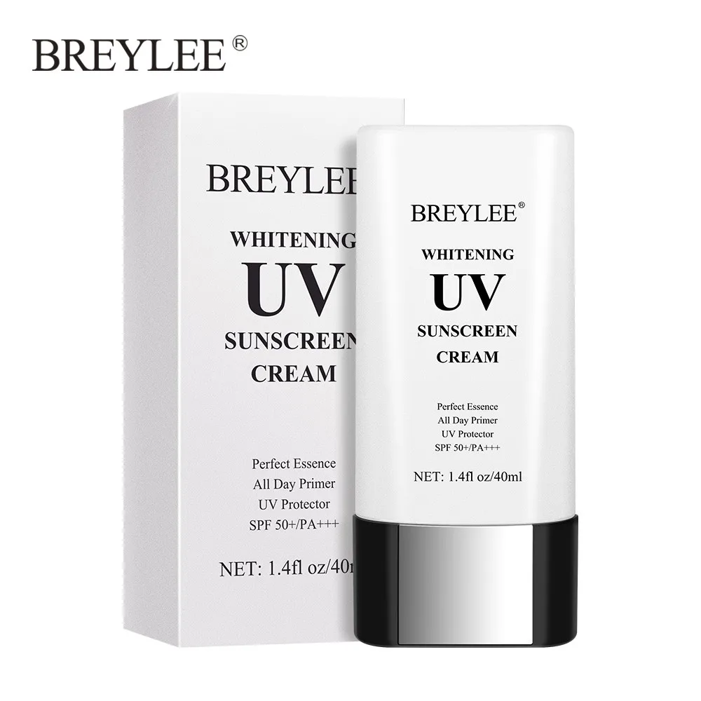 

BREYLEE 5545 Whitening UV Sunscreen Cream SPF50 Sunblock PA+++ (40ml)