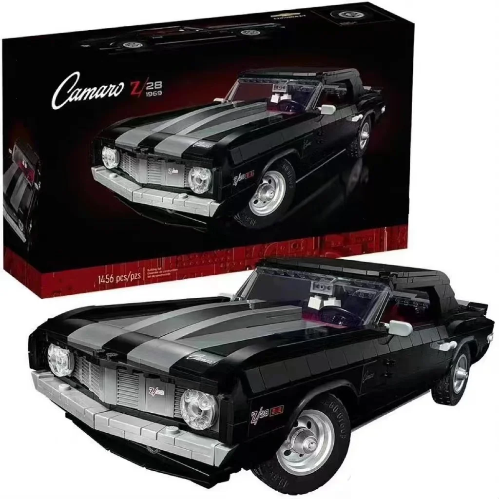

2022 New Technical 1456pcs Chevroleted Camaro Z28 Set Compatible With 10304 Race Car Building Blocks Bricks Toys Boys