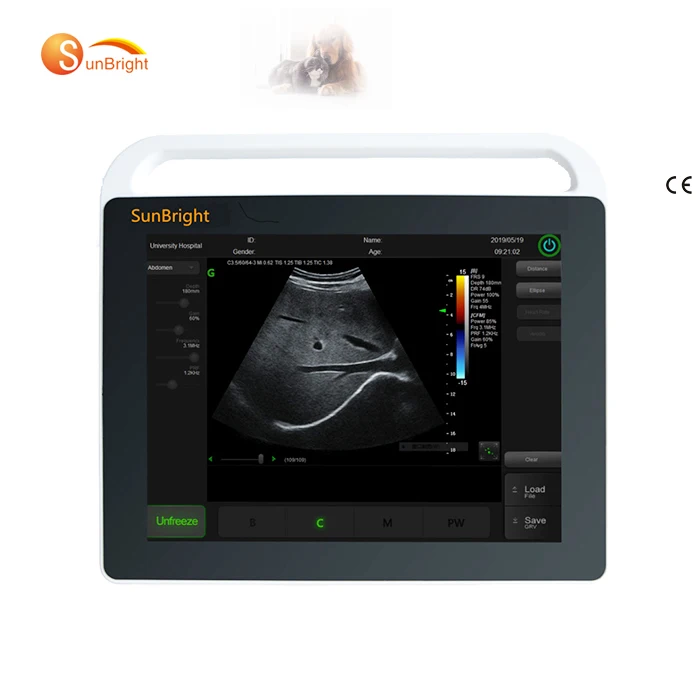 

SUN-800S laptop 2D B mode veterinary ultrasound with best price
