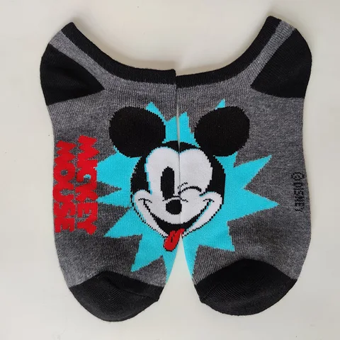 56 Style Disney Cartoon Anime Short Kids Sockin
