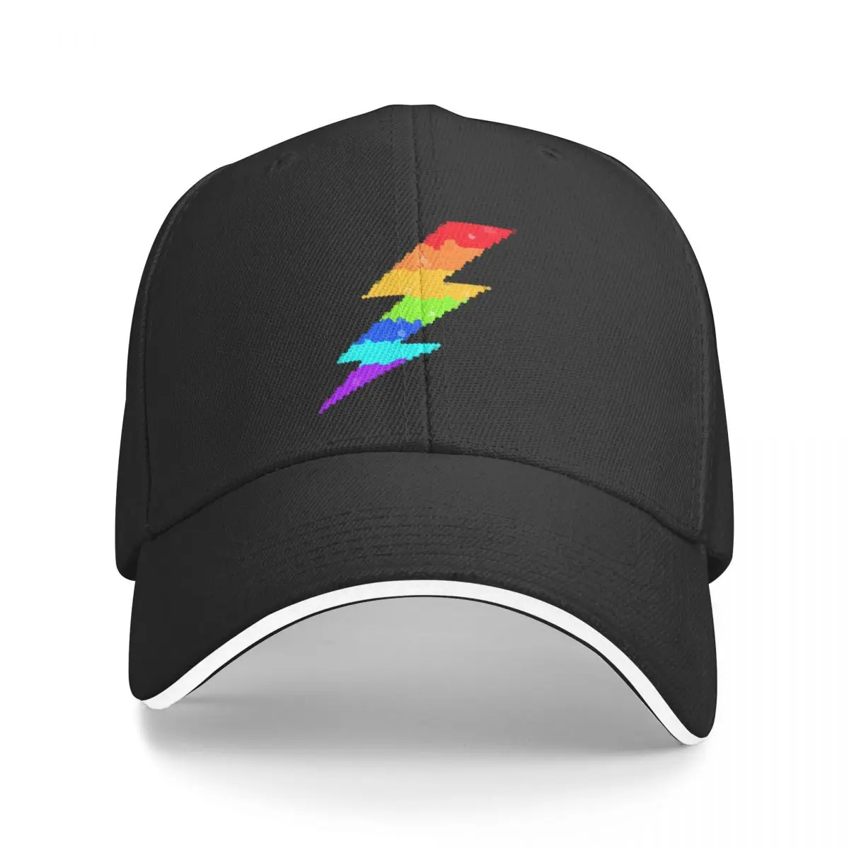 

Pride pixel lightningCap Baseball Cap anime Hat for girls Men's 1