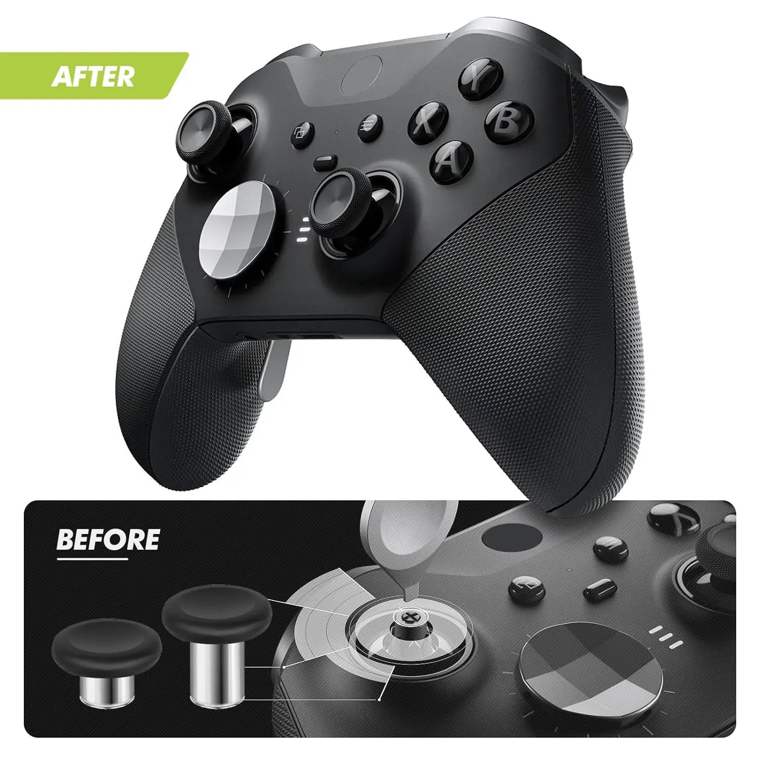Аналоговый стик xbox one. Microsoft xbox elite wireless controller series 2. Xbox elite стики. Xbox elite controller набор стиков. Xbox joystick.