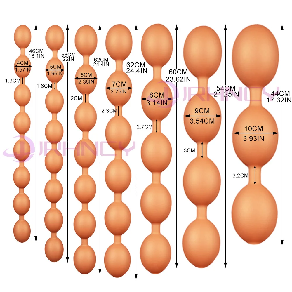 Анальные шарики 10 см для геев секс-игрушки огромные анальные силиконовая мягкая