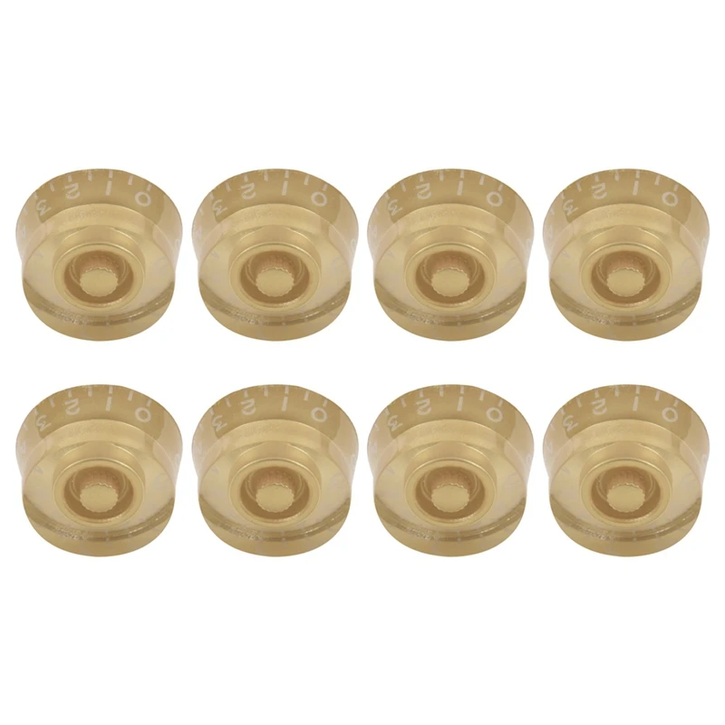 

Hot AD-Electric Guitar Control Speed Knobs For Gibson Les Paul LP Knob Parts Replacement Gold 8 Pcs