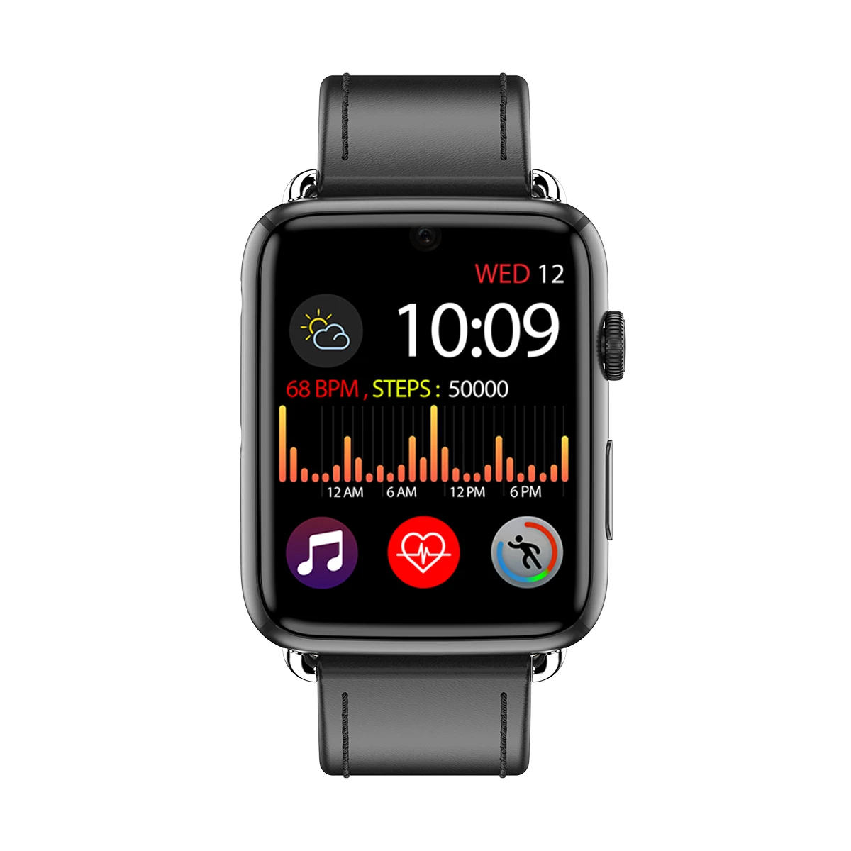 FUWAHSOON DM20C GPS WIFI 4G IWO Smart Watch Heart Rate Android 9.1 Business Smartwatch Phone Support SIM Card 1280Mah |