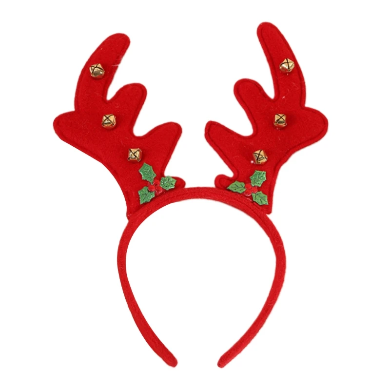 

Christmas Reindeer Headband Xmas Hair Band Headpiece Hair Hoop Holiday Party Decor Cosplay Costume Cute Hair Accessories